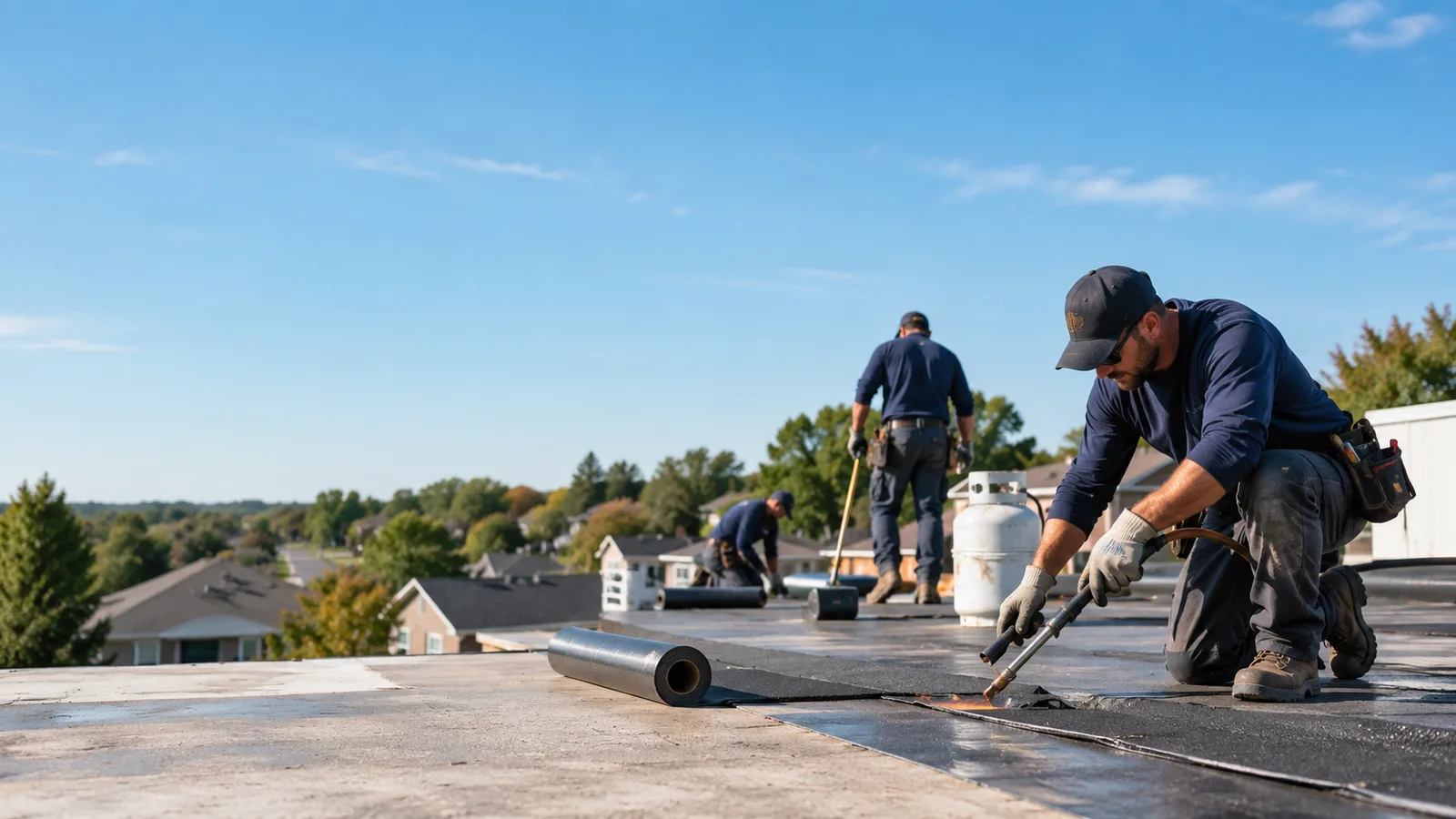 Flat Roof Leak Repair providers in Fiatt, IL
